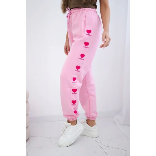 Kesi Cotton pants Amour pink Cene