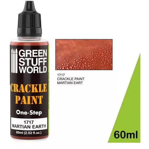 Green Stuff World Acrylic Crackle Paint - MARTIAN EARTH 60ml Cene