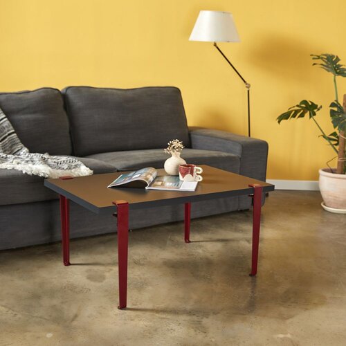 Woody Fashion Neda - AnthraciteBurgundy AnthraciteClaret Red Coffee Table Cene