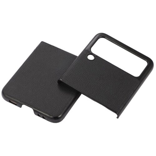  Maska za Samsung Galaxy Z Flip 4 Leather crna Cene