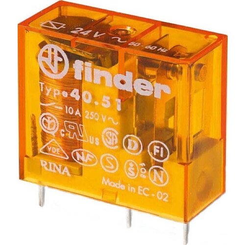 Finder Iskalni vtič/Printrel.230VAC1W10A 40.51.8.230.0000, (20888994) Cene