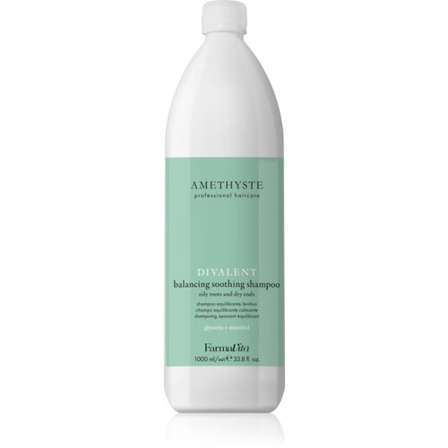 FarmaVita Amethyste Advance Divalent pomirjujoči šampon za suhe konice las 1000 ml Cene