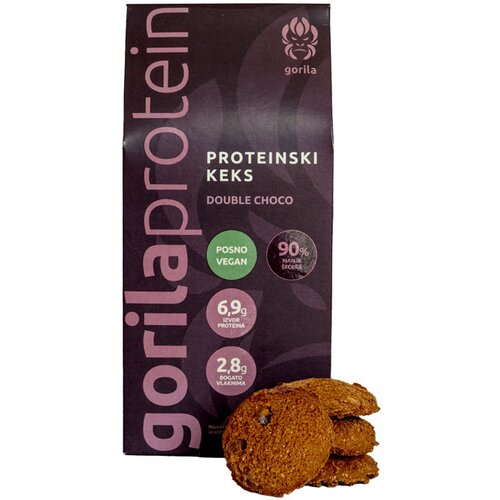 Esensa proteinski keks double choco 175G unisex Cene
