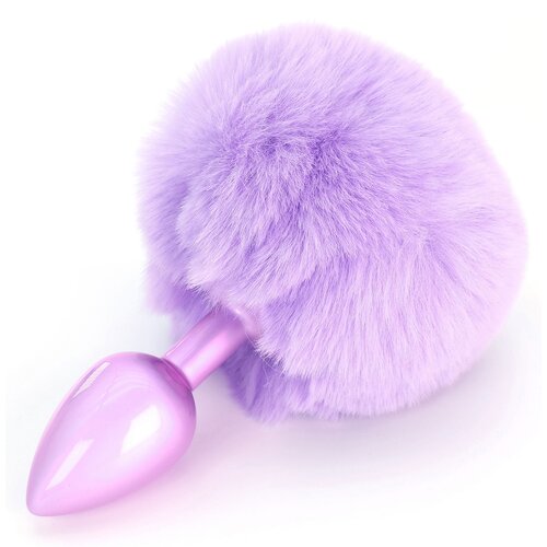 Toyjoy Happiness Enchanting Bunnytail Buttplug Purple Cene