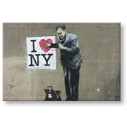  Slika  na platnu street art – banksy 80x120 cm Cijene