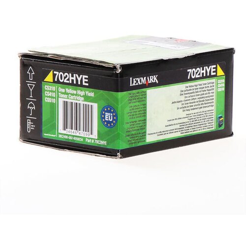 Lexmark &amp;quot;Toner 70C2HYE Gelb bis zu 3.000 Seiten&amp;quot; Slike