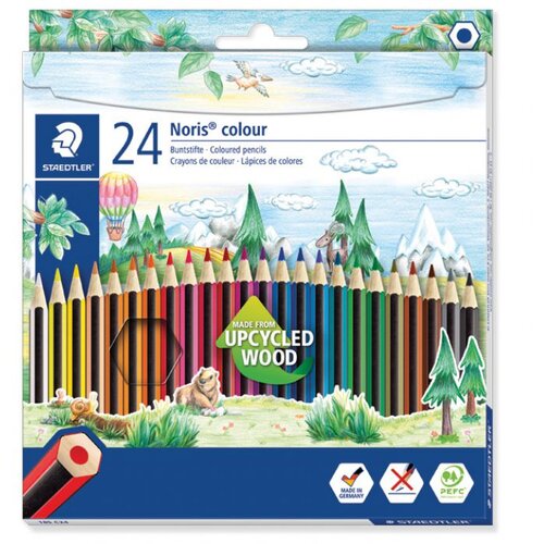  BOJE DRVENE 24BOJE NORIS COLOUR STAEDTLER 185 C24 BLISTER Cene