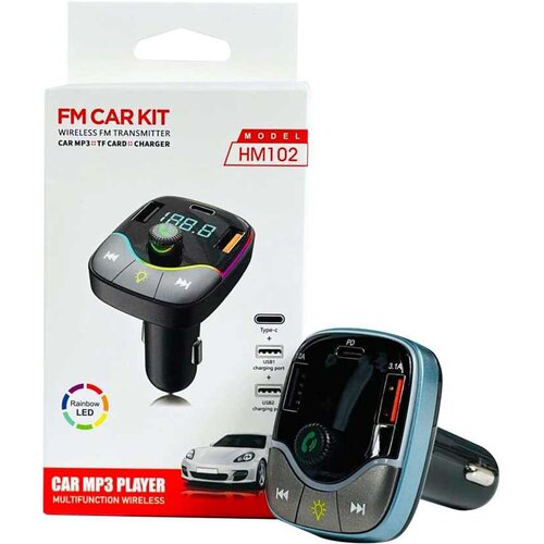  BLUETOOTH FM TRANSMITER HM102 LED Cijene