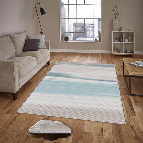 Conceptum Hypnose Tepih Eexfab1204, Pravougaoni, 100 x 200 cm, Plavi Cene
