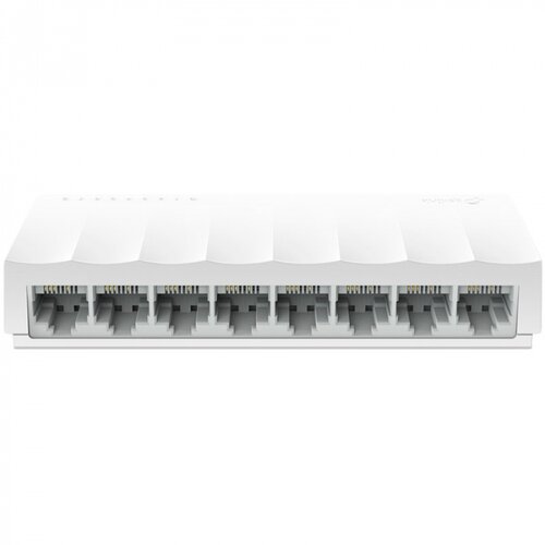Tp-link LiteWave 8-Port 10/100Mbps Desktop Switch, 8 10/100Mbps RJ45 Ports, Desktop Plastic Case, Green Ethernet technology Slike