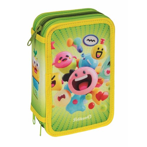 Pelikan pernica Emoji 3 zip s priborom - dezen 1 (leteći likovi) Cijene