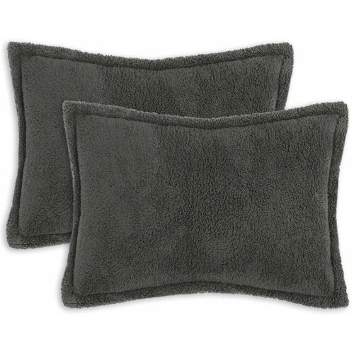  Presvlaka za jastuk 2 kom. HOUTEN Tamnosiva 40 x 60 cm Boucl&eacute; - Tamnosiva 40 x 60 cm 2 Cijene