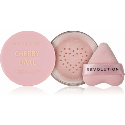 Makeup Revolution Y2K Baby Cherry Bake Loose Baking Powder puder v prahu 3.2 g