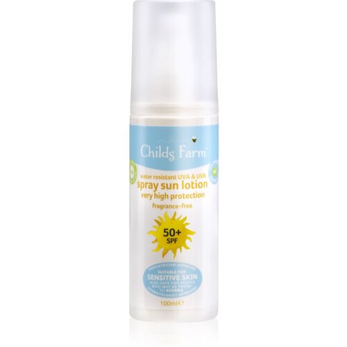 Childs Farm Spray Sun Lotion dječji sprej za sunčanje SPF 50+ 100 ml Slike