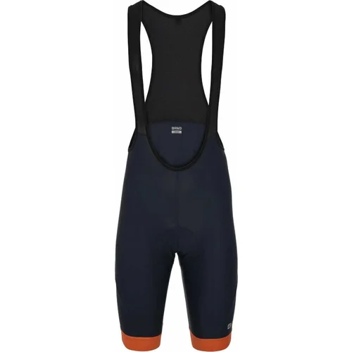 Briko Jerseyko Bibshort Blue Marine/Orange Rust/Black M Biciklističke hlače i kratke hlače