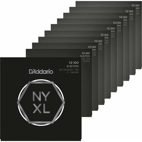 D'Addario NYXL1260 SET Žice za električnu gitaru