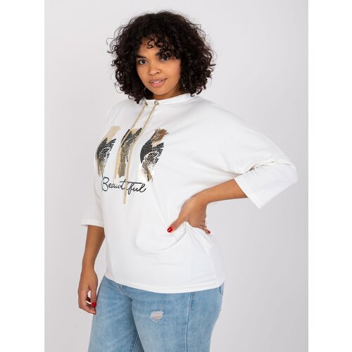 Fashion Hunters Women&amp;#039;s cotton dark green sweatshirt with pockets Slike