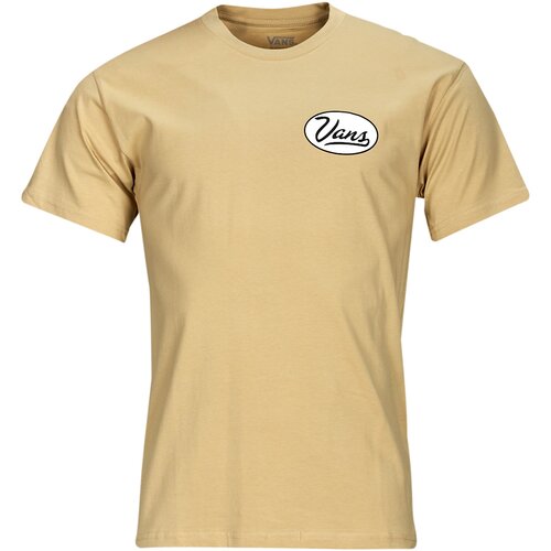 Vans GAS STATION LOGO SS TEE Bež Slike