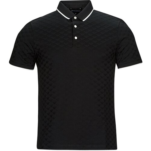 Emporio Armani Polo majice kratki rokavi 8N1FP0 Črna Cene