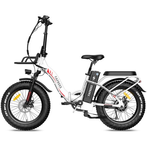 Fafrees Potovalno električno kolo F20 X-Max, 48V 30Ah Samsung baterija, trojno vzmetenje, bela, (5000039095) Slike