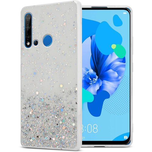 Cadorabo Case, združljiv s Huawei v prozornici z ble&scaron;čicami - za&scaron;čitnim pokrovom, narejen iz fleksibilnega silikona TPU s penečimi ble&scaron;čicami, (20577342) Cene