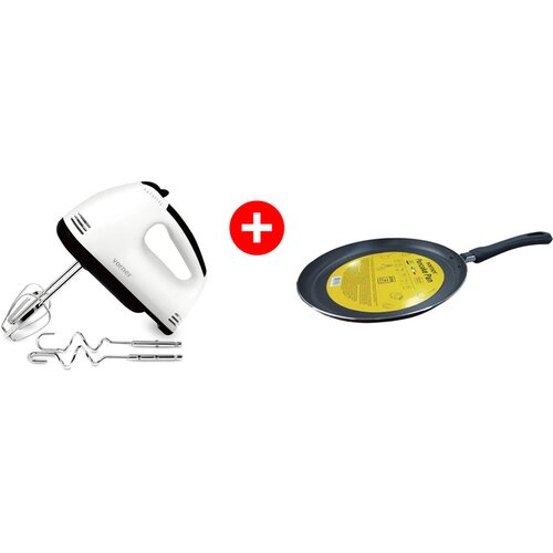 Vorner Mikser ručni VHM-0673 200W + Tiganj za palačinke 25cm VPT25-1672 Cene