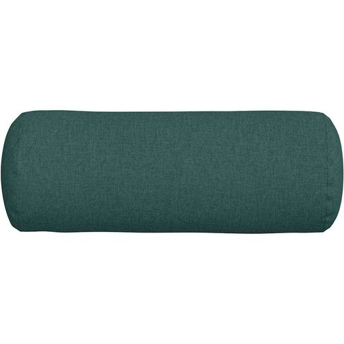 VidaXL valjkasti jastučići 2 pcs tamnozelena &amp;Oslash; 25 x 70 cm tkanina Slike