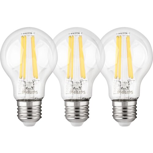 Philips LED Lamp E27 3-Pack 75W 2700K Filament Cijene