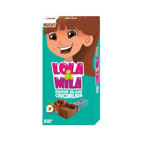 lola&mila čokolada nugat 100G Slike
