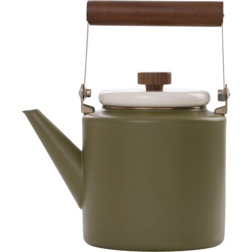 Barebones Emajliran čajnik - Olive - 1 set. Cene