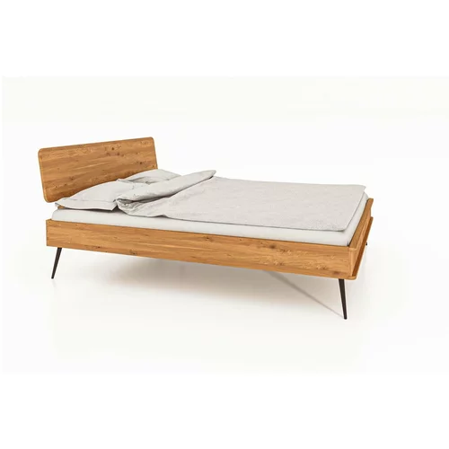 The Beds Bračni krevet od hrastovog drveta 140x200 cm Kula 1 -