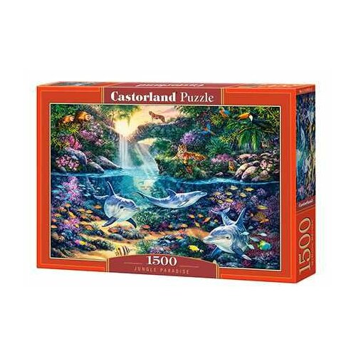Castorland rajska džungla/ 1500 delova Slike