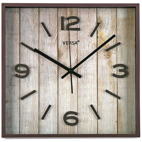  Zidni sat Versa Smeđa Plastika Escandinavo/Nórdico 4 1 x 28 x 28 cm Cijene