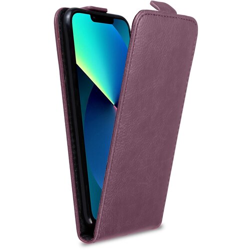 Cadorabo Ohišje, združljivo z Apple iPhone 13 MINI v lilac violetna - Zaščitni ovitek v obliki flipa iz gladkega umetnega usnja, (20562477) Cene