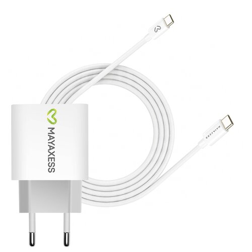 Oem Mayaxess, Omrežni polnilnik za Pixel 8a 20W + 1m USB-C kabel, Bela, (5000275922) Cene