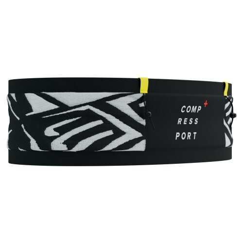  Pojas za trčanje Compressport Free Belt Pro Black/White Print - XS-S Cijene