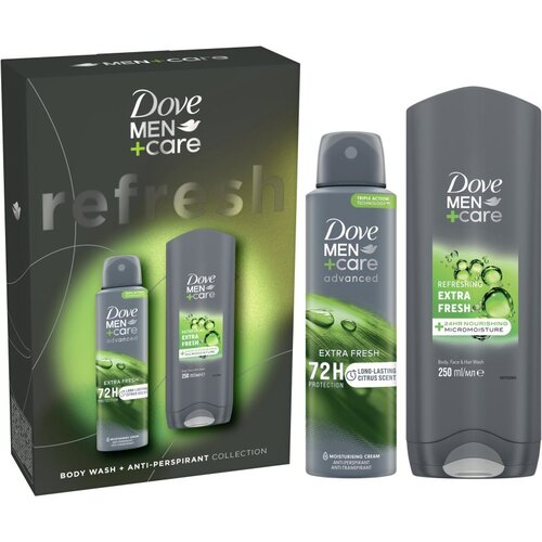 Dove Men+Care Refresh poklon set Extra Fresh (za tijelo) za muškarce Cijene