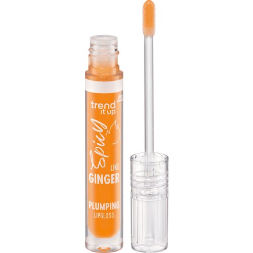Trend !t up Spicy LIKE GINGER Plumping sjaj za usne - 120 Sunset Orange 1 kom Slike