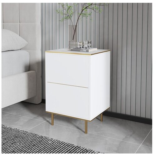 Hanah home noćni ormarić Imaj Marble Cene