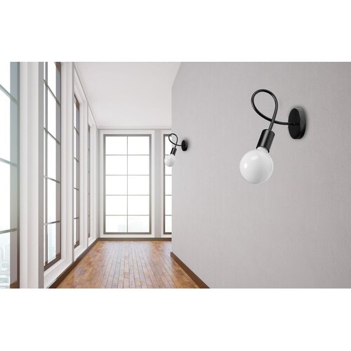 Toolight Zidna svjetiljka metalnA LOFT RAJ Crna 392199 Slike