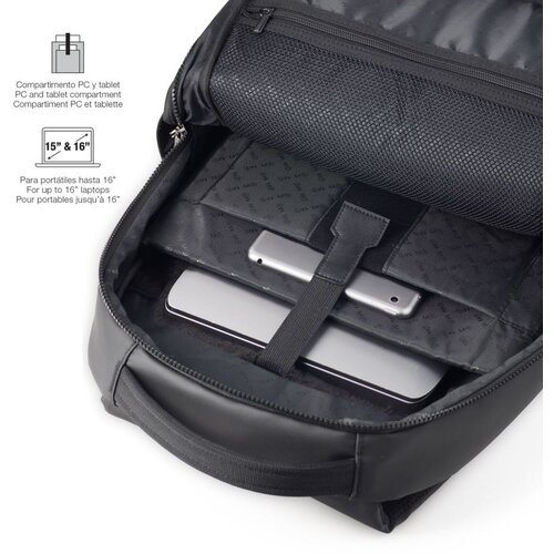 MiquelRius Ruksak za prijenosno računalo crna M 38x46x13cm MR16980 Slike