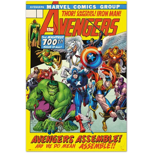 Marvel PLAKAT AVENGERS 100. ŠTEVILKA, (20837171) Cene