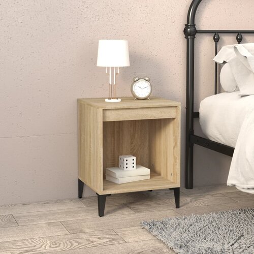 The Living Store Nočna omarica Sonoma hrast 40x35x50 cm - Nočna Omarica, (21433464) Cene