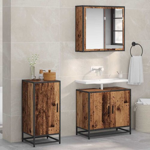 vidaXL Kreveta Staro drvo 35 x 35.5 x 76 cm Konstruirano drvo Cijene