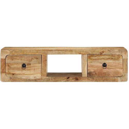 VidaXL zidni tv ormarić 100x32x25 cm puno drvo grubo mango Slike