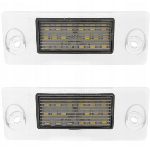 Co2 KOMPLET LUČI LED ZA OSVETLITEV REGISTRSKE TABLICE, AUTOTUNE, ZA AUDI A3 I 8L, AUDI A4 B5 LIMUZINA / COMBI, (21748442) Slike