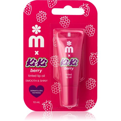 Melem KiKi Strawberry Abd Raspberry olje za ustnice 10 ml Cene