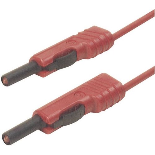 SKS Hirschmann Merilni kabel 1 m rdeča MLB 100/1 V rt 973646101, (20423279) Slike