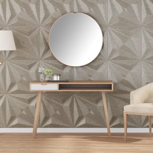 vidaXL Stenski paneli 48 kosov beton 50x50 cm XPS 12 m² zvezda Cene
