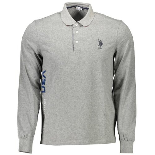 U.S. Polo Assn. US POLO SHIRT LONG SLEEVE MEN'S GRAY Cene